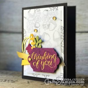 Stamp It Group Thanksgiving Blog Hop | Stampin Up Demonstrator Linda Cullen | Crafty Stampin’ | Purchase your Stampin’ Up Supplies | Count My Blessings Stamp Set | Patterned Pumpkins Thinlits Dies | Lots Of Labels Framelits